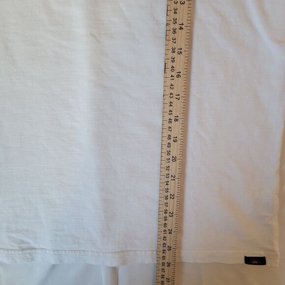 Faherty Sunwashed Organic Cotton T-Shirt White Size S Crew Neck Soft Tee - Picture 5 of 8